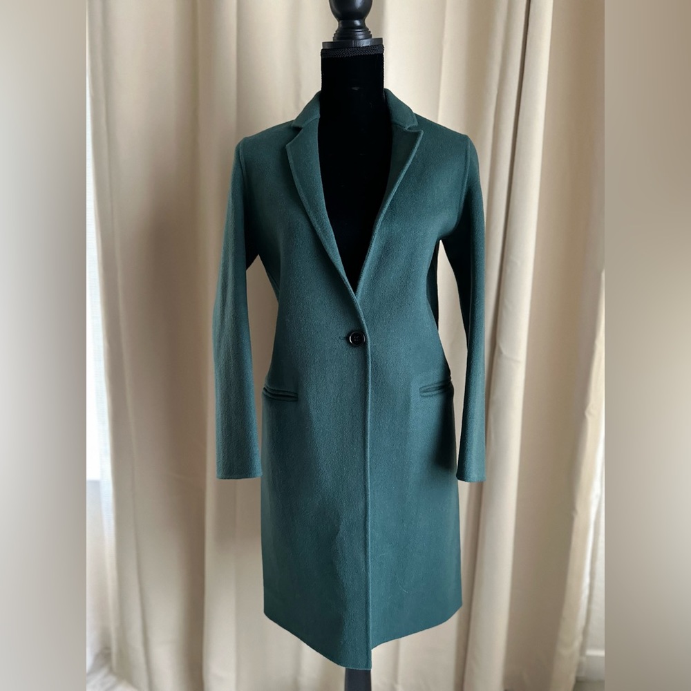 Like New Theory Double-Faced Wool & Cashmere Essential Coat